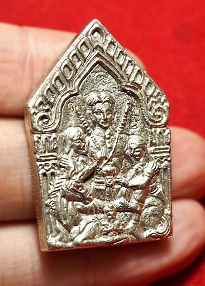 Sarika Spellcaster Khun Phaen. (silver material) by Arjarn Ongart Seengam. - คลิกที่นี่เพื่อดูรูปภาพใหญ่