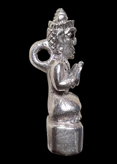 Asura Mantra Ngang. (silver material) by Arjarn Ongart Seengam. - คลิกที่นี่เพื่อดูรูปภาพใหญ่