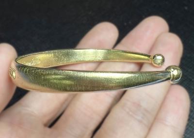 Armlet Of The Thunder God. (brass material) by Arjarn Inkaew, Dong Phaya Tham Magic Institution. - คลิกที่นี่เพื่อดูรูปภาพใหญ่
