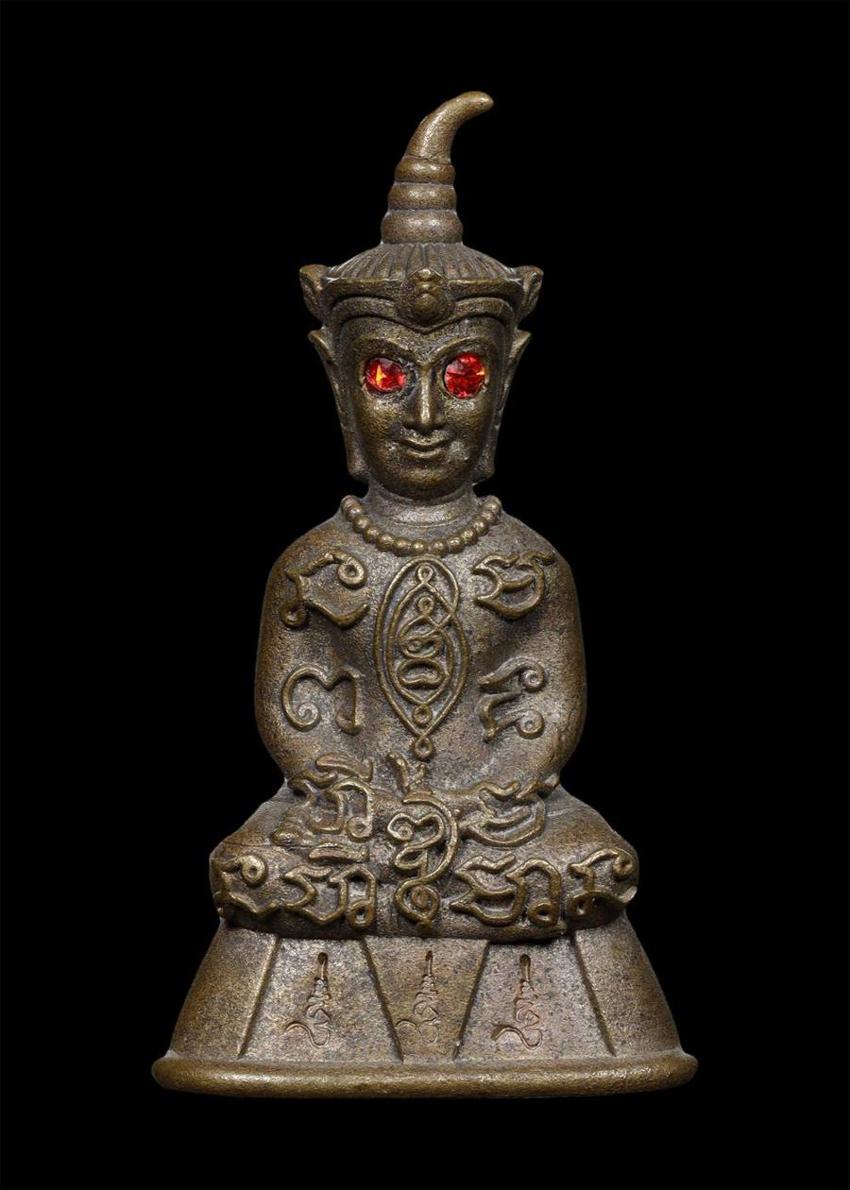 Bewitched Overlord Ngang (embedded with gold takrud) by Arjarn O Sakda, Ban Tong Mon Magic Academy - คลิกที่นี่เพื่อดูรูปภาพใหญ่
