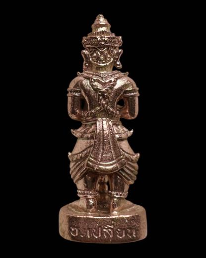 Evil Vanquisher Thao Wessuwan (copper material) by Arjarn Pien Hatthayanon, Khao Aor. - คลิกที่นี่เพื่อดูรูปภาพใหญ่
