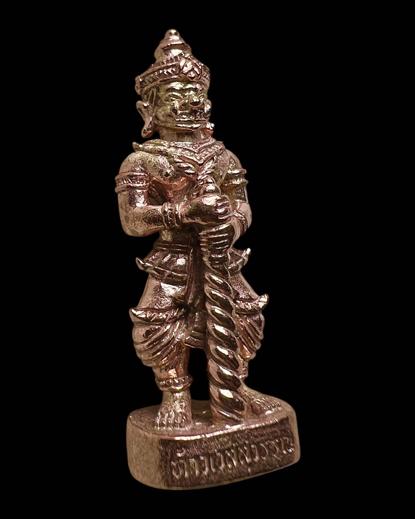 Evil Vanquisher Thao Wessuwan (copper material) by Arjarn Pien Hatthayanon, Khao Aor. - คลิกที่นี่เพื่อดูรูปภาพใหญ่