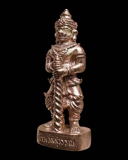 Evil Vanquisher Thao Wessuwan (copper material) by Arjarn Pien Hatthayanon, Khao Aor. - คลิกที่นี่เพื่อดูรูปภาพใหญ่