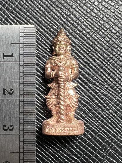 Evil Vanquisher Thao Wessuwan (copper material) by Arjarn Pien Hatthayanon, Khao Aor. - คลิกที่นี่เพื่อดูรูปภาพใหญ่