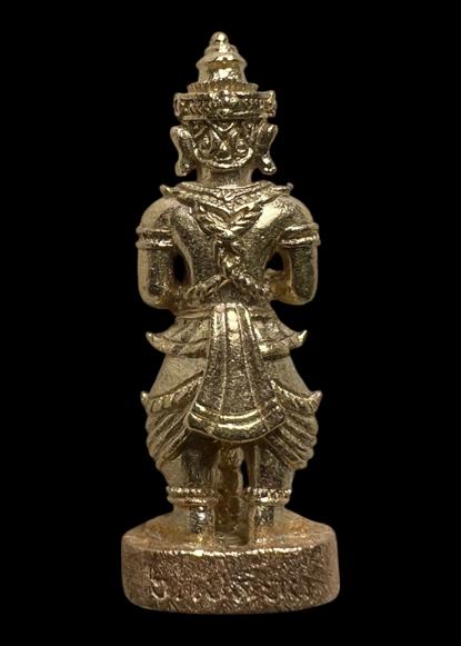 Evil Vanquisher Thao Wessuwan (brass material) by Arjarn Pien Hatthayanon, Khao Aor. - คลิกที่นี่เพื่อดูรูปภาพใหญ่