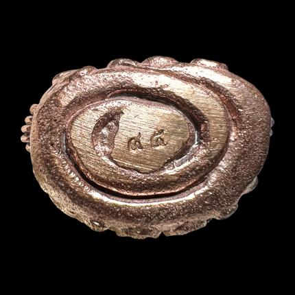 Lersi Nok Khet. (series:Maha Yant Wai Kru 68, copper material) by Arjarn Pien Hatthayanon, Khao Aor. - คลิกที่นี่เพื่อดูรูปภาพใหญ่