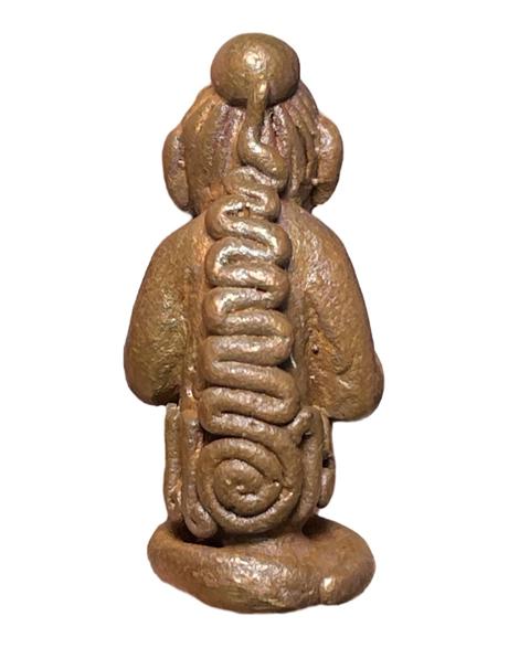 Eating Placenta Kuman Thong (Serie: Wai Kru 65, Copper) by Arjarn Pien Hatthayanon, Khao Aor. - คลิกที่นี่เพื่อดูรูปภาพใหญ่
