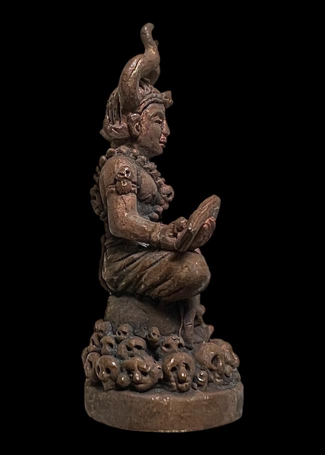 พญามัจจุราช (เนื้อชนวนโบราณ) อ.เปลี่ยน หัทยานนท์ สำนักตักศิลามหาเวทย์เขาอ้อ - คลิกที่นี่เพื่อดูรูปภาพใหญ่