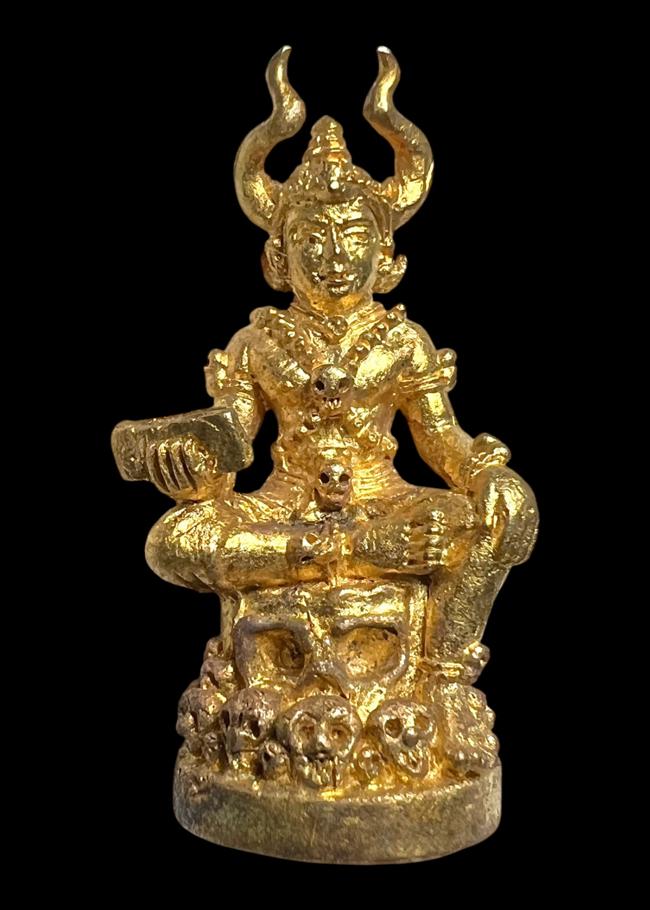 พญามัจจุราช (เนื้อทองล่ำอู่) อ.เปลี่ยน หัทยานนท์ สำนักตักศิลามหาเวทย์เขาอ้อ - คลิกที่นี่เพื่อดูรูปภาพใหญ่