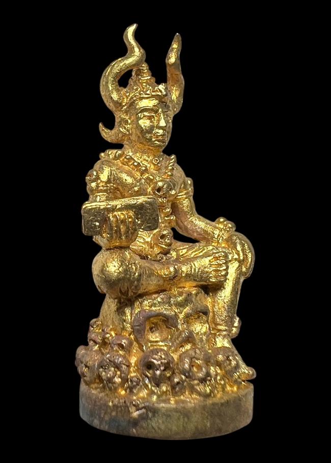 พญามัจจุราช (เนื้อทองล่ำอู่) อ.เปลี่ยน หัทยานนท์ สำนักตักศิลามหาเวทย์เขาอ้อ - คลิกที่นี่เพื่อดูรูปภาพใหญ่