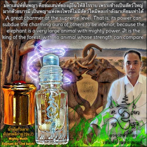 น้ำมันกั่วเผาะอัปสรพลีกาย (รุ่น.2) อาจารย์โอ ศักดา สำนักบ้านต้องมนต์ - คลิกที่นี่เพื่อดูรูปภาพใหญ่