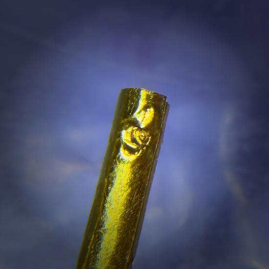 Four-Element Takrut (series:Saturday 5/5,gold material) by Luang Por Than Chao Khun Chamnan - คลิกที่นี่เพื่อดูรูปภาพใหญ่