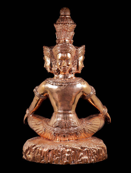 พระสทาศิวะปัญจมุขี (เนื้อสำริดแดง) อาจารย์องอาจ สีงาม - คลิกที่นี่เพื่อดูรูปภาพใหญ่