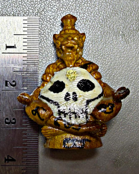 ปู่เจ้าสมิงพราย (รุ่น:มหาภูตกะโหลกทองคำ) อาจารย์โอ ศักดา สำนักบ้านต้องมนต์ - คลิกที่นี่เพื่อดูรูปภาพใหญ่