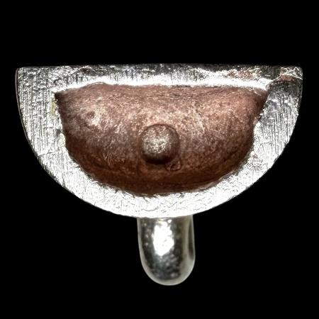 พญางั่งมหามนตราจันทร์เสี้ยว (พิมพ์เล็ก,เนื้อเงิน) อาจารย์องอาจ สีงาม - คลิกที่นี่เพื่อดูรูปภาพใหญ่