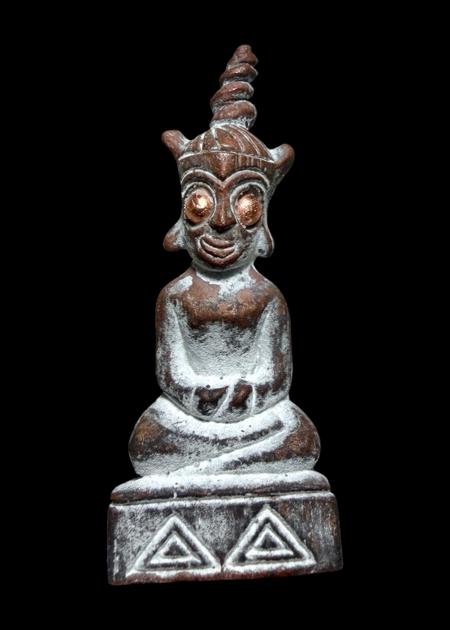 พญางั่งมหามนตราจันทร์เสี้ยว (พิมพ์เล็ก, เนื้อนวะโลหะ) อาจารย์องอาจ สีงาม - คลิกที่นี่เพื่อดูรูปภาพใหญ่