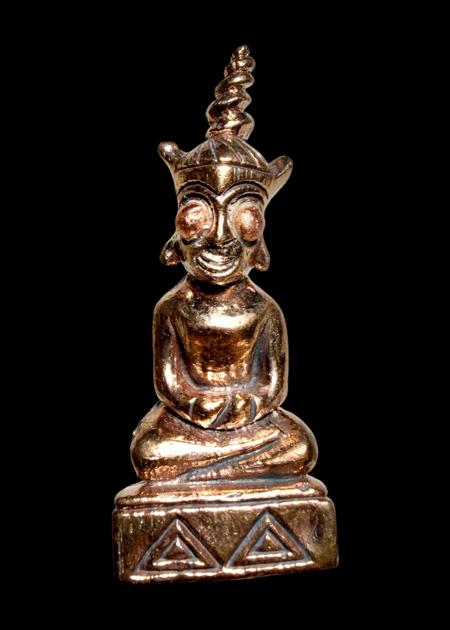 พญางั่งมหามนตราจันทร์เสี้ยว (พิมพ์เล็ก, เนื้อเงินฮาง) อาจารย์องอาจ สีงาม - คลิกที่นี่เพื่อดูรูปภาพใหญ่