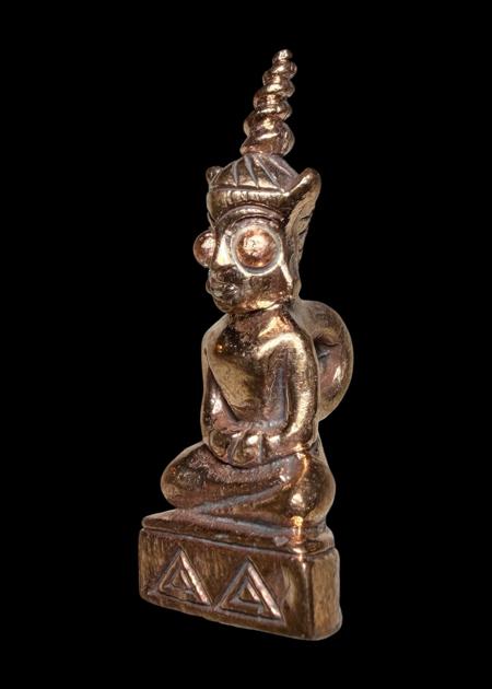 พญางั่งมหามนตราจันทร์เสี้ยว (พิมพ์เล็ก, เนื้อเงินฮาง) อาจารย์องอาจ สีงาม - คลิกที่นี่เพื่อดูรูปภาพใหญ่