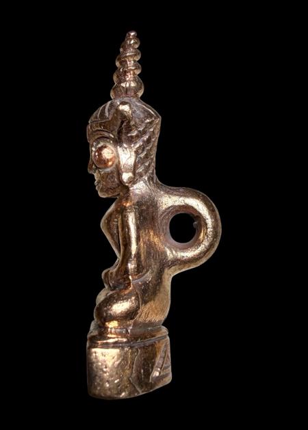 พญางั่งมหามนตราจันทร์เสี้ยว (พิมพ์เล็ก, เนื้อเงินฮาง) อาจารย์องอาจ สีงาม - คลิกที่นี่เพื่อดูรูปภาพใหญ่