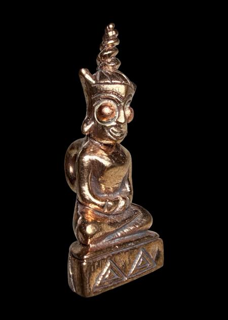 พญางั่งมหามนตราจันทร์เสี้ยว (พิมพ์เล็ก, เนื้อเงินฮาง) อาจารย์องอาจ สีงาม - คลิกที่นี่เพื่อดูรูปภาพใหญ่