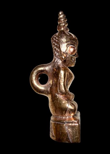 พญางั่งมหามนตราจันทร์เสี้ยว (พิมพ์เล็ก, เนื้อเงินฮาง) อาจารย์องอาจ สีงาม - คลิกที่นี่เพื่อดูรูปภาพใหญ่