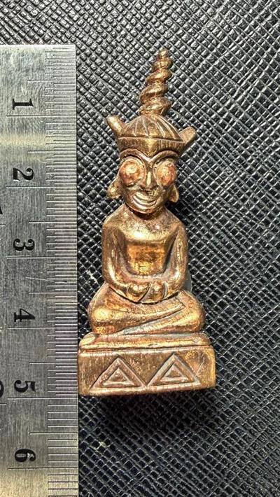 พญางั่งมหามนตราจันทร์เสี้ยว (พิมพ์เล็ก, เนื้อเงินฮาง) อาจารย์องอาจ สีงาม - คลิกที่นี่เพื่อดูรูปภาพใหญ่