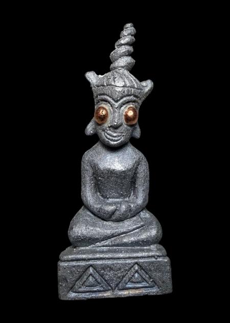 พญางั่งมหามนตราจันทร์เสี้ยว (พิมพ์เล็ก, เนื้อชินตะกั่วทวารวดี) อาจารย์องอาจ สีงาม - คลิกที่นี่เพื่อดูรูปภาพใหญ่