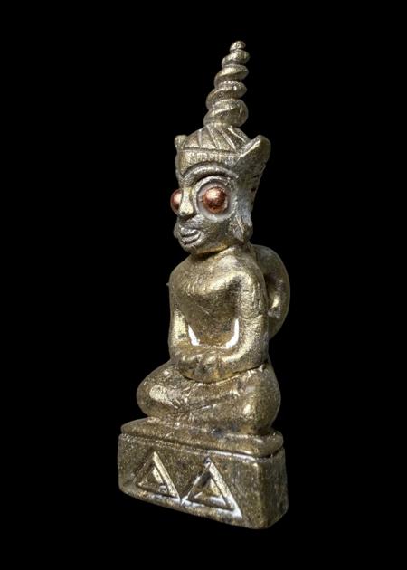 พญางั่งมหามนตราจันทร์เสี้ยว (พิมพ์เล็ก, เนื้อชนวนงั่งเก่าอาจารย์องอาจ) อาจารย์องอาจ สีงาม - คลิกที่นี่เพื่อดูรูปภาพใหญ่