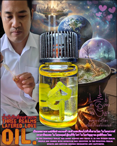 น้ำมันรักซ้อนสามภพ อาจารย์โอ ศักดา สำนักบ้านต้องมนต์ - คลิกที่นี่เพื่อดูรูปภาพใหญ่