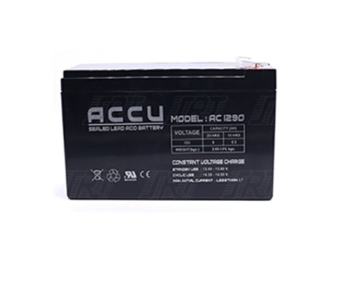 ACCU BATTERY รุ่น AC1290 12V 9AH แบตเตอรี่แห้ง - คลิกที่นี่เพื่อดูรูปภาพใหญ่