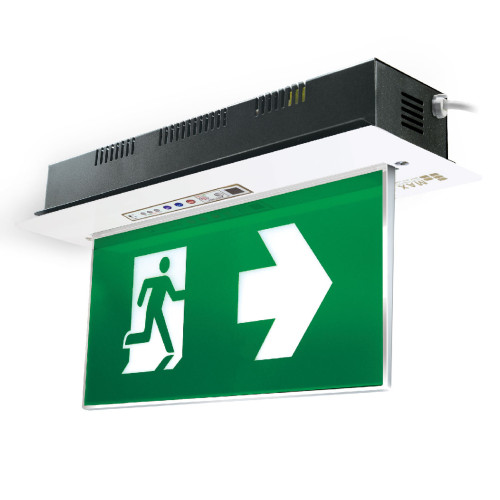 MAXBRIGHT  รุ่น EXB 303 TVRE  Emergency Exit Sign Light V-LINE - คลิกที่นี่เพื่อดูรูปภาพใหญ่