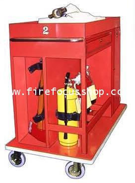 Trolley for fire extinguishers size 100x80x80 cm.(Excludes cabinet fittings) - คลิกที่นี่เพื่อดูรูปภาพใหญ่