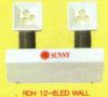 รีโมทแลมป์หลอด LED  แบบยึดติดกำแพงและแบบยึดเพดาน รุ่น RSM-LED 2 หลอด ยี่ห้อ Sunny