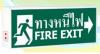Emergency Exit Sign Fluoreszen Lamp 3 hr., Single  Size, Size of 40.5x18cm. : EX-Moel : Iversa