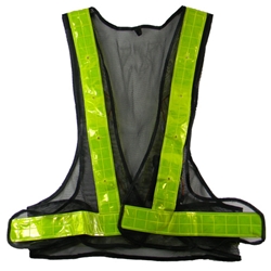 Reflective Safety Vest (Black Colour) - คลิกที่นี่เพื่อดูรูปภาพใหญ่