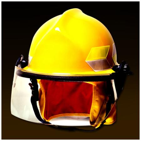 หมวกพนักงานดับเพลิงสีเหลือง รุ่น 911 ยี่ห้อ Chieftain มาตรฐาน NFPA - คลิกที่นี่เพื่อดูรูปภาพใหญ่