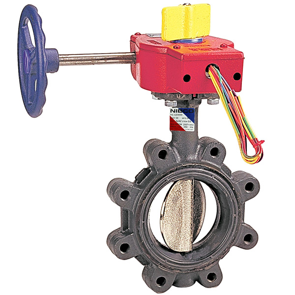 NIBCO Butterfly valve mod.LD35104, Ductile iron body, lug type,UL/FM
