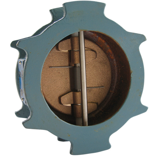 NIBCO KW-900-W Duo check valve, wafer type, ductile iron body, UL./FM or 250 psi., w.p. ANSI 150 - คลิกที่นี่เพื่อดูรูปภาพใหญ่
