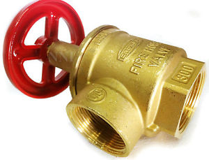 GIACOMINI model A55 Angle valve size 2.5 inch, brass, NPT thread,UL/FM approved for 300 psi.,w.p. - คลิกที่นี่เพื่อดูรูปภาพใหญ่