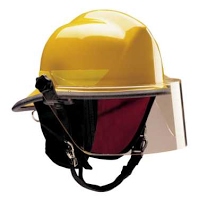 หมวกดับเพลิง ยี่ห้อ Bullard รุ่น LTX สีเหลืองมะนาว มาตรฐาน NFPA - คลิกที่นี่เพื่อดูรูปภาพใหญ่