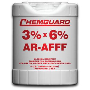 CHEMGUARD C363D 3x6 percent AR-AFFF Foam Con., UL listed, 208 Itr/drum - คลิกที่นี่เพื่อดูรูปภาพใหญ่
