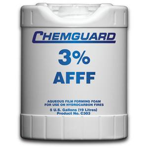 CHEMGUARD C303P 3 Percent AFFF Foam Concentrate, UL Listed, 19 Itr/pail ...