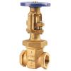 NIBCO T-104-0 OS  Y Gate Valve Bronze body, threaded NPT ends, UL/FM approved or 175 psi., W.P.