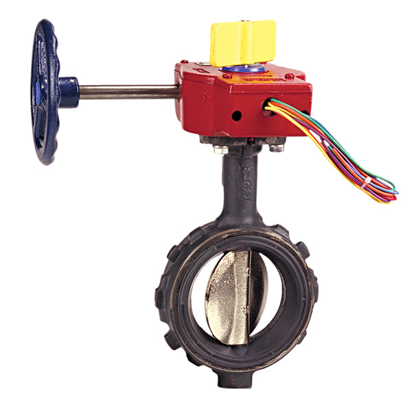 NIBCO Butterfly Valve Model WD3510-8, ductile iron body, wafer