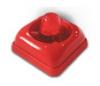 เสียงไซเรนพร้อมไฟกระพริบสีแดงห้องน้ำคนพิการ 12-24VDC. รุ่น KS-FS100A ยี่ห้อ OMSIN
