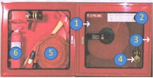 ตู้เก็บสายส่งน้ำดับเพลิง Hose Reel พร้อมอุปกรณ์แบบสองประตู 80+80x100x40 cm.(เฉพาะตู้) - คลิกที่นี่เพื่อดูรูปภาพใหญ่
