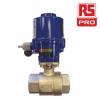 RS Pro Brass Ball Valve with Electric Actuator, 3/4 in BSP
