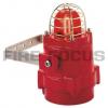 Explosion Proof Xenon, Flashing Beacon BExBG05 Series, Red, Surface Mount, 230 V AC