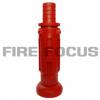 Plastic Fire Hose Reel Nozzle, Inlet 3/4-1 inch., Outlet 18.5mm.