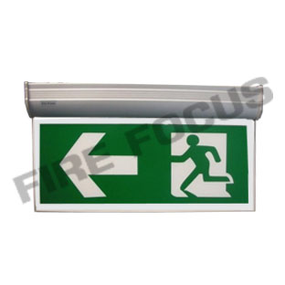 LED Fire Exit Emergency Sign 1.5 hr Double Side Model F16 - คลิกที่นี่เพื่อดูรูปภาพใหญ่